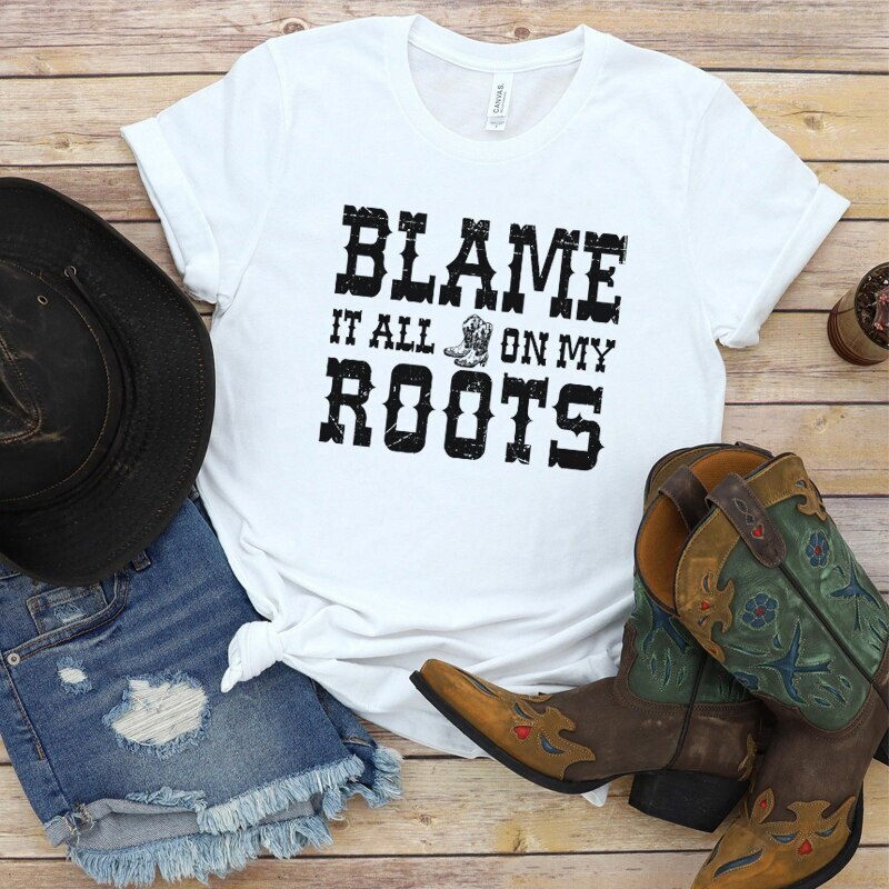 Blame it on My Roots Tee