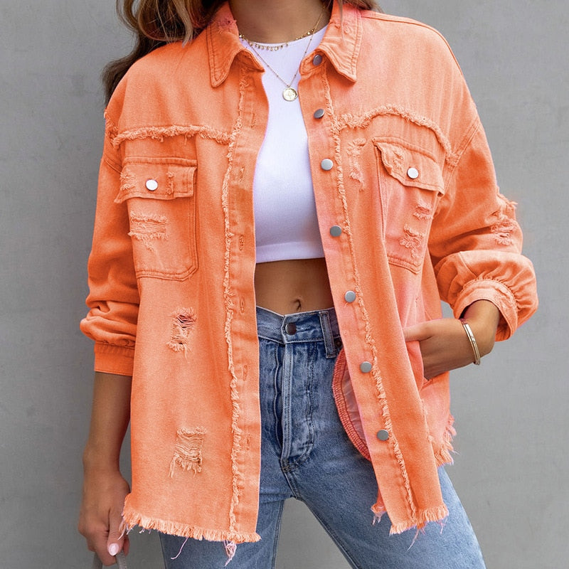 Denim Loose Fit Jacket