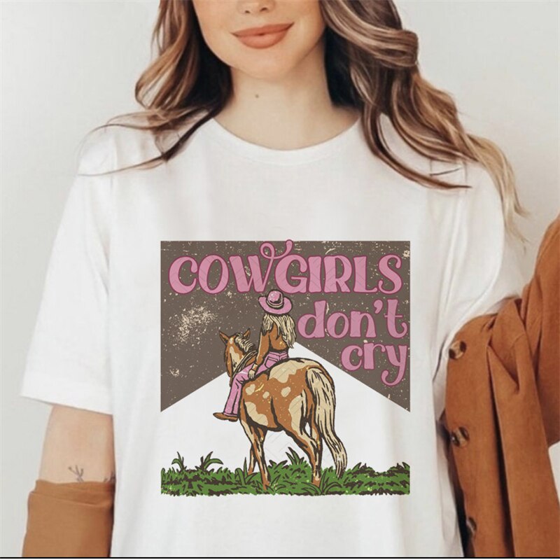 Cowgirls Don't Cry Tee