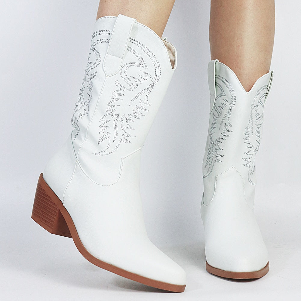 White Cowgirl Boots