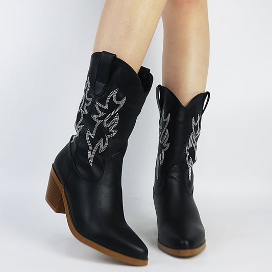 Black Cowgirl Boots