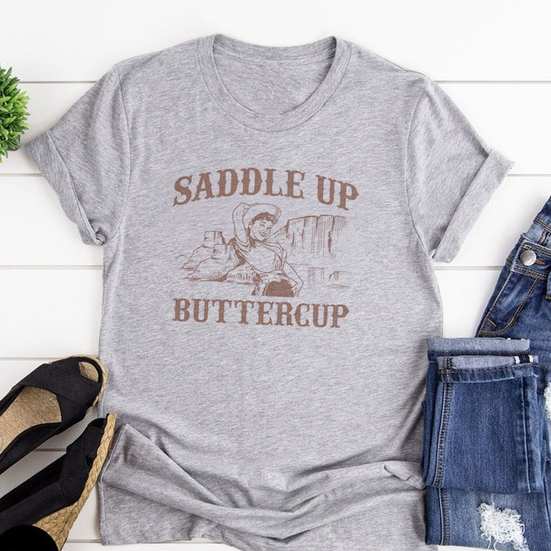 Saddle Up Buttercup Tee