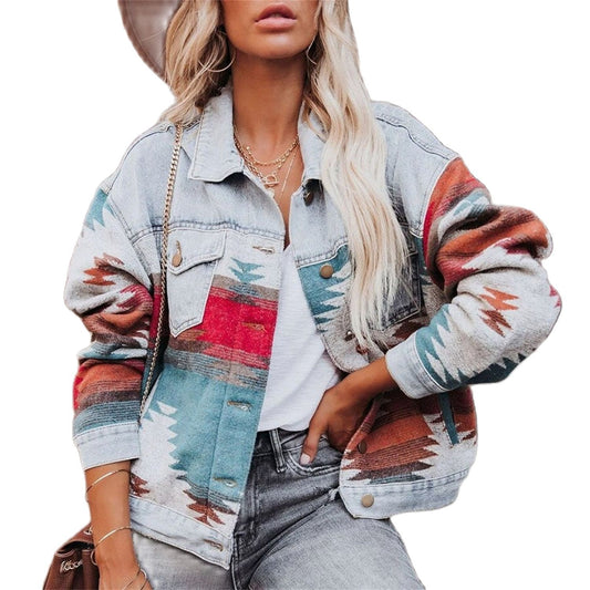 Aztec Denim jacket